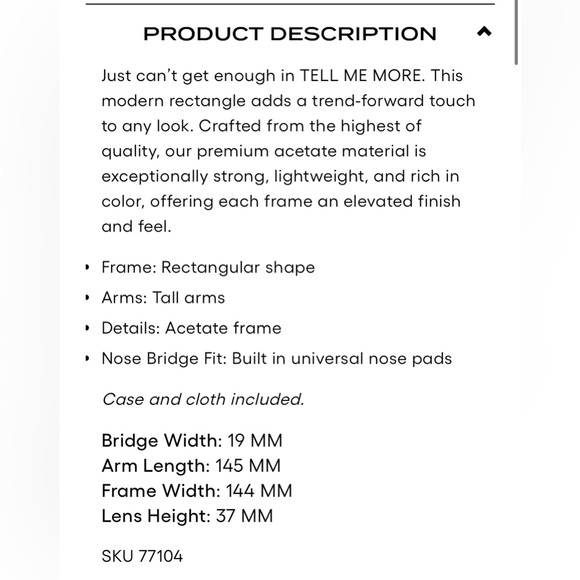 QUAY Tell Me More Sunglasses - Picture 2 of 9